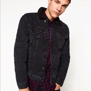 ZARA MEN’S BLACK DENIM JACKET